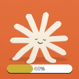 Slack avatar at 40% Claude usage