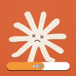 Slack avatar at 60% Claude usage