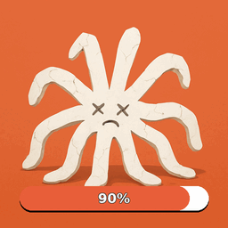 Slack avatar at 90% Claude usage